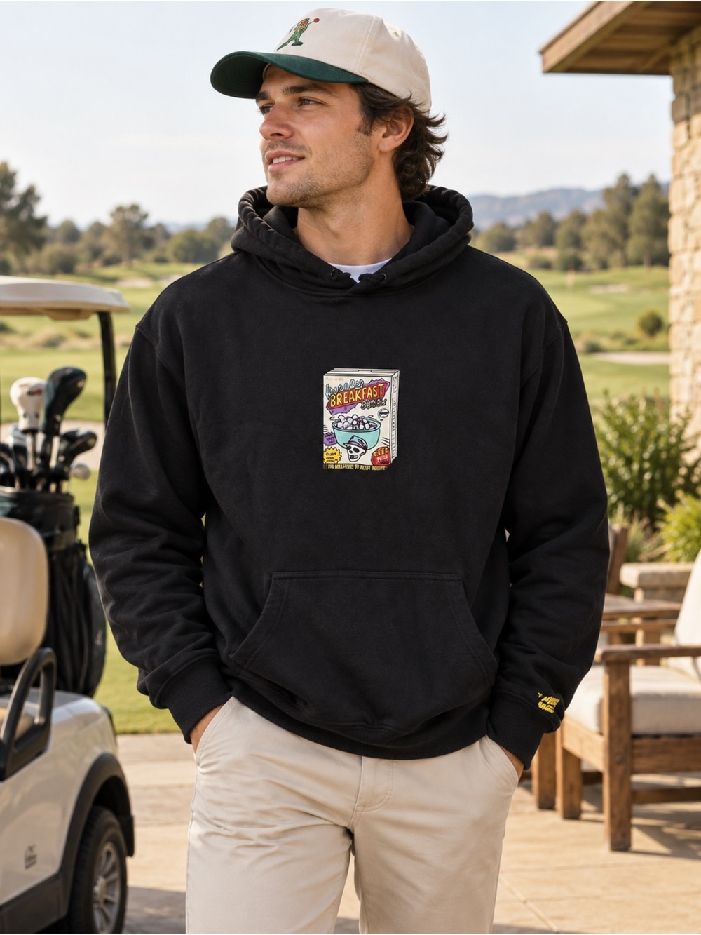 DEVEREAUX GOLF FROSTY BREAKFAST BALLS HOODY